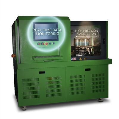 CRB-D1500 Common Rail Pump Test Bench met ventilatorkoeling voor zware functies 50.000+ werkuren en vereenvoudigde PLC-besturing
