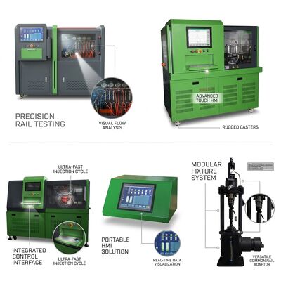 CRP-IoT Slimme Verb Bonden Common Rail Pomp Testbank met 11Kw Motor 2500 Bar Druk en WiFi Afstandsbediening